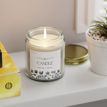 Floral Candle for those hard to buy for