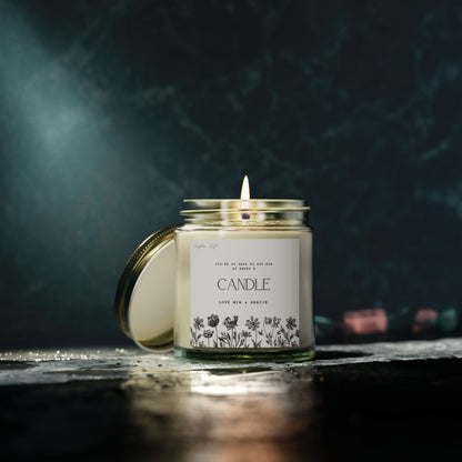 Floral Candle for those hard to buy for