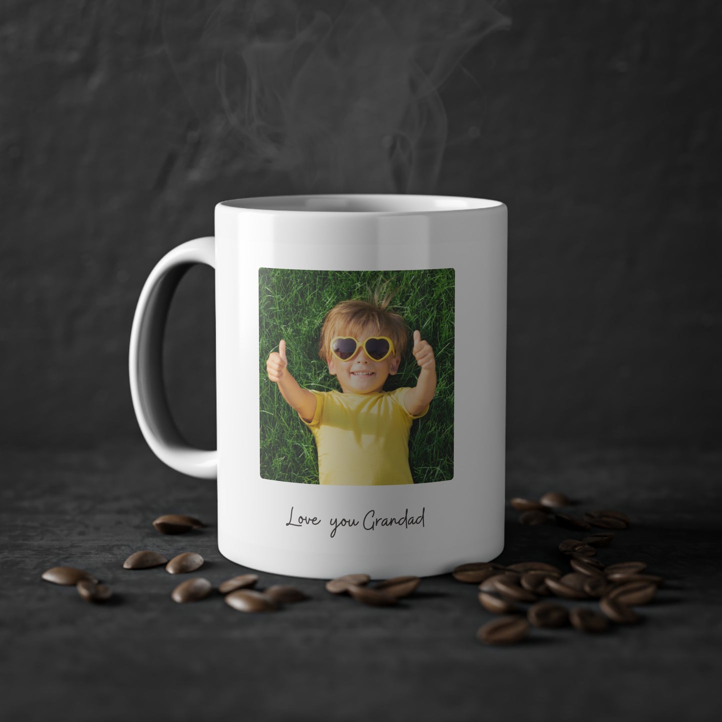 Personalised Photo & Handwriting Mug
