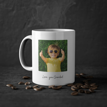 Personalised Photo & Handwriting Mug