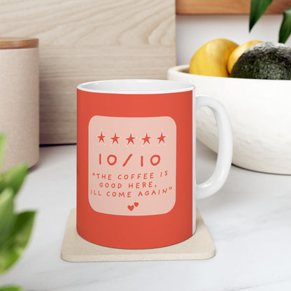 The coffee is good here ❤️