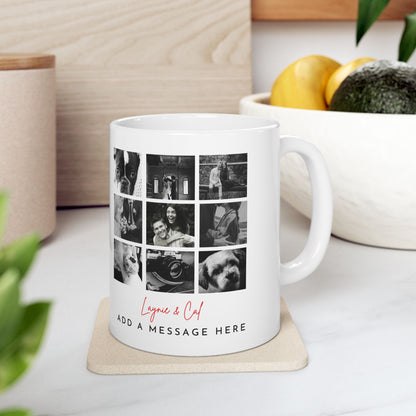 Personalised Photo Collage Mug 💌