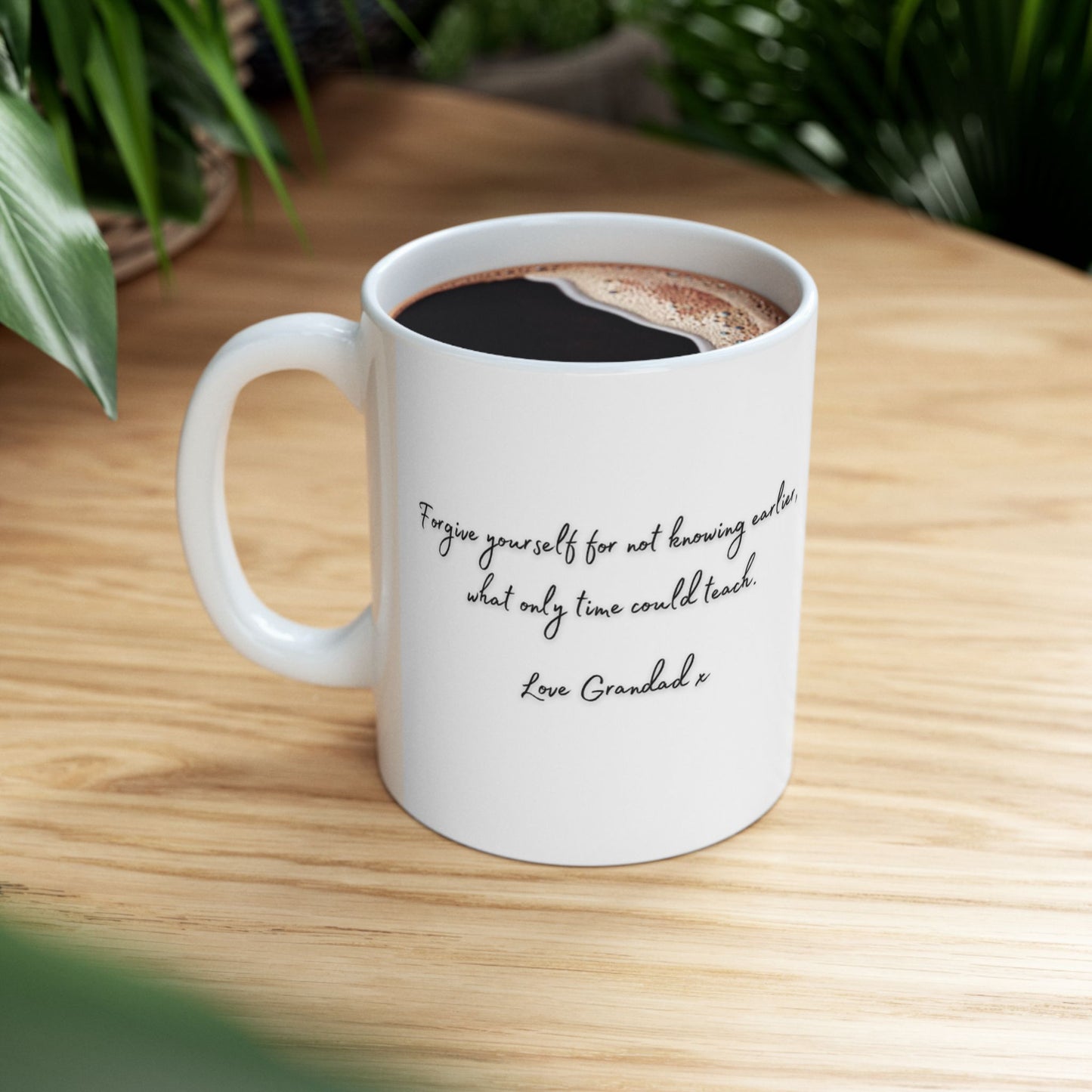 Handwritten Note Mug