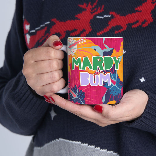 Colourful Mardy Bum Mug