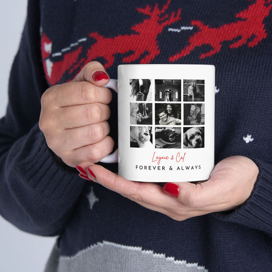 Personalised Photo Collage Mug 💌