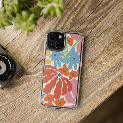 Colourful floral phone case