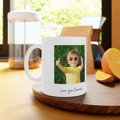 Personalised Photo & Handwriting Mug