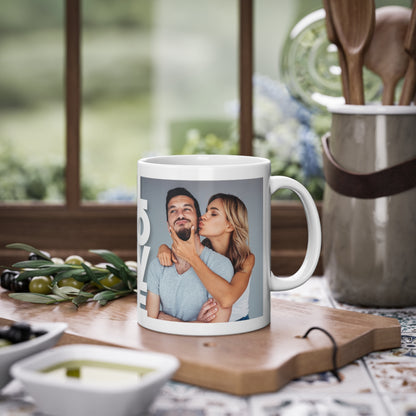 Personalised I Love You Photo Mug