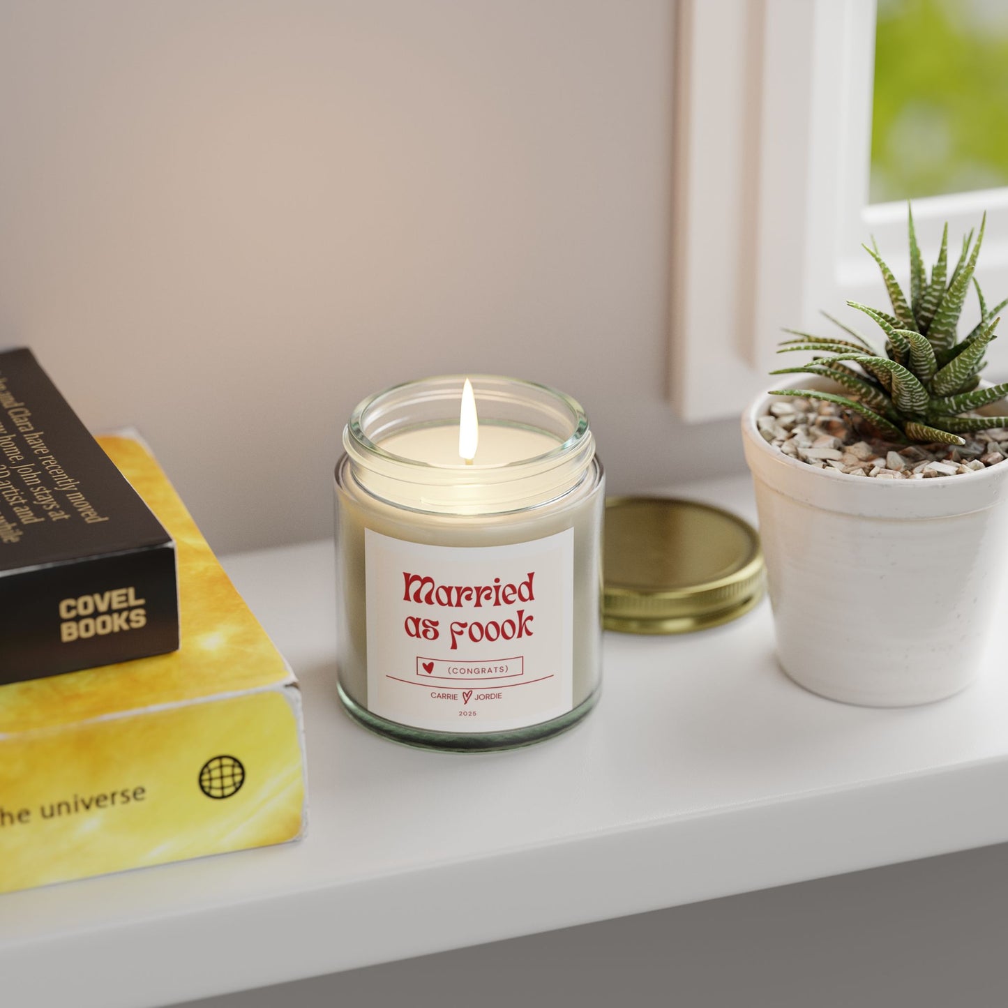 Married as Foook Scented Candle