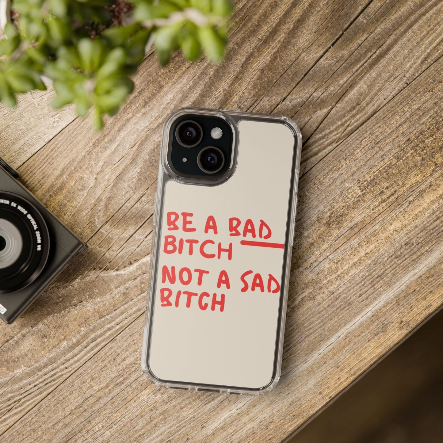 Pink and Red Empowerment Phone Case