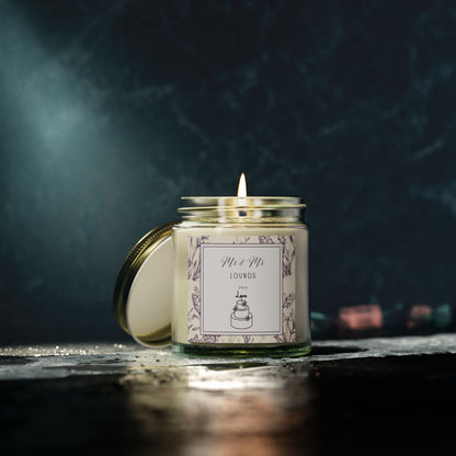 Personalised Mr & Mrs Candle