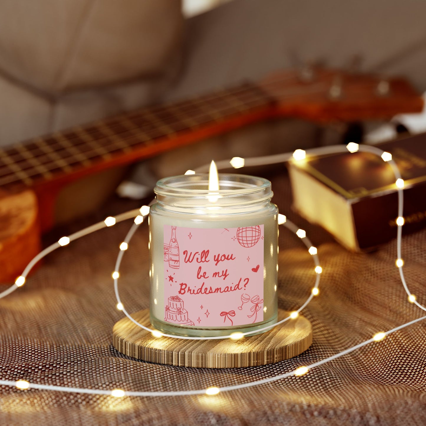 Will you be my Bridesmaid Scented Candle