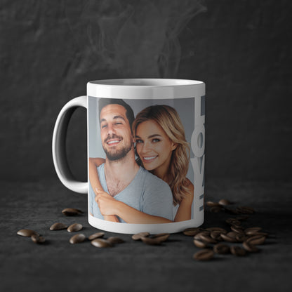 Personalised I Love You Photo Mug