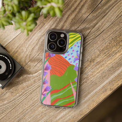 Colourful floral phone case