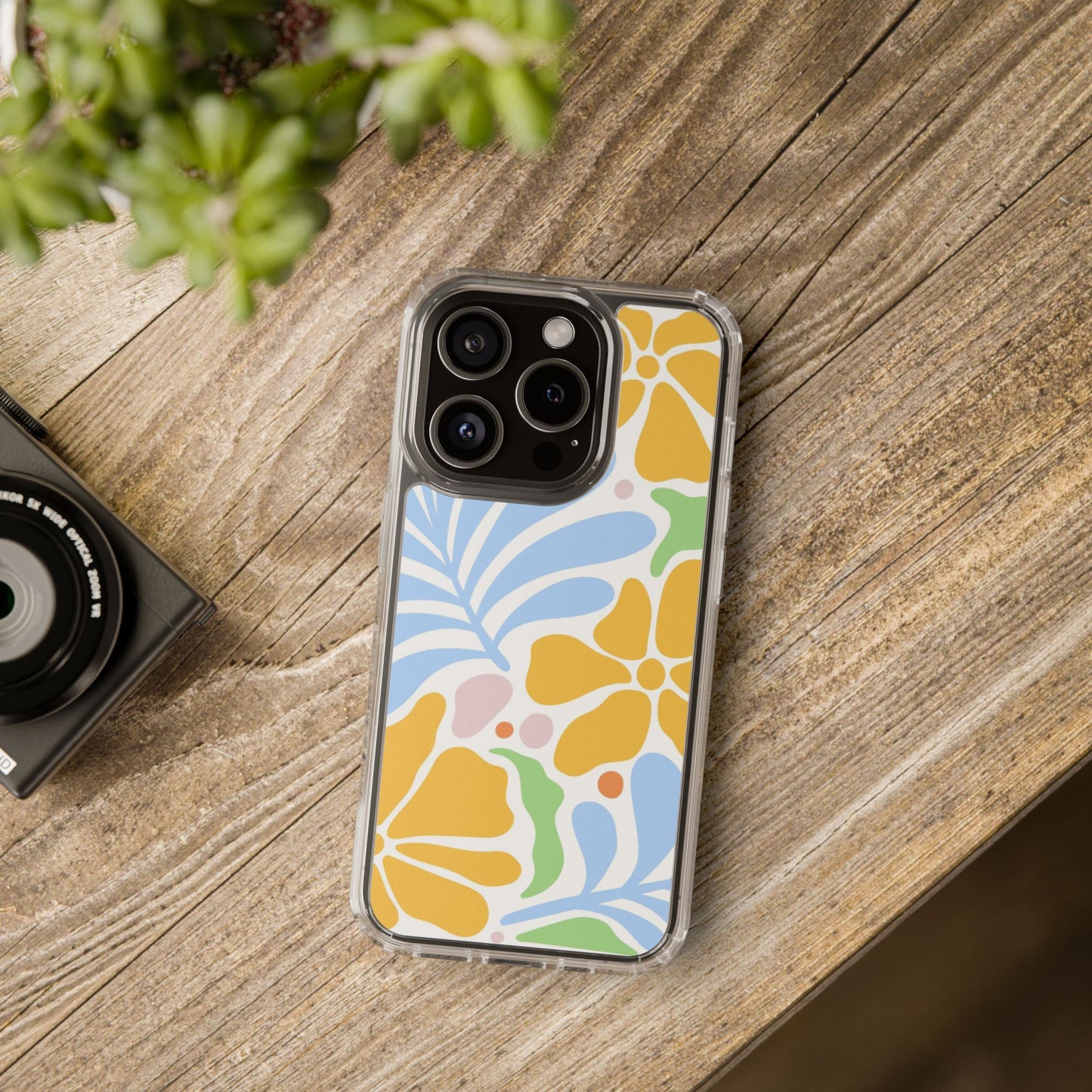 Colourful floral phone case