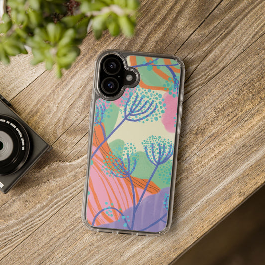 Colourful floral phone case