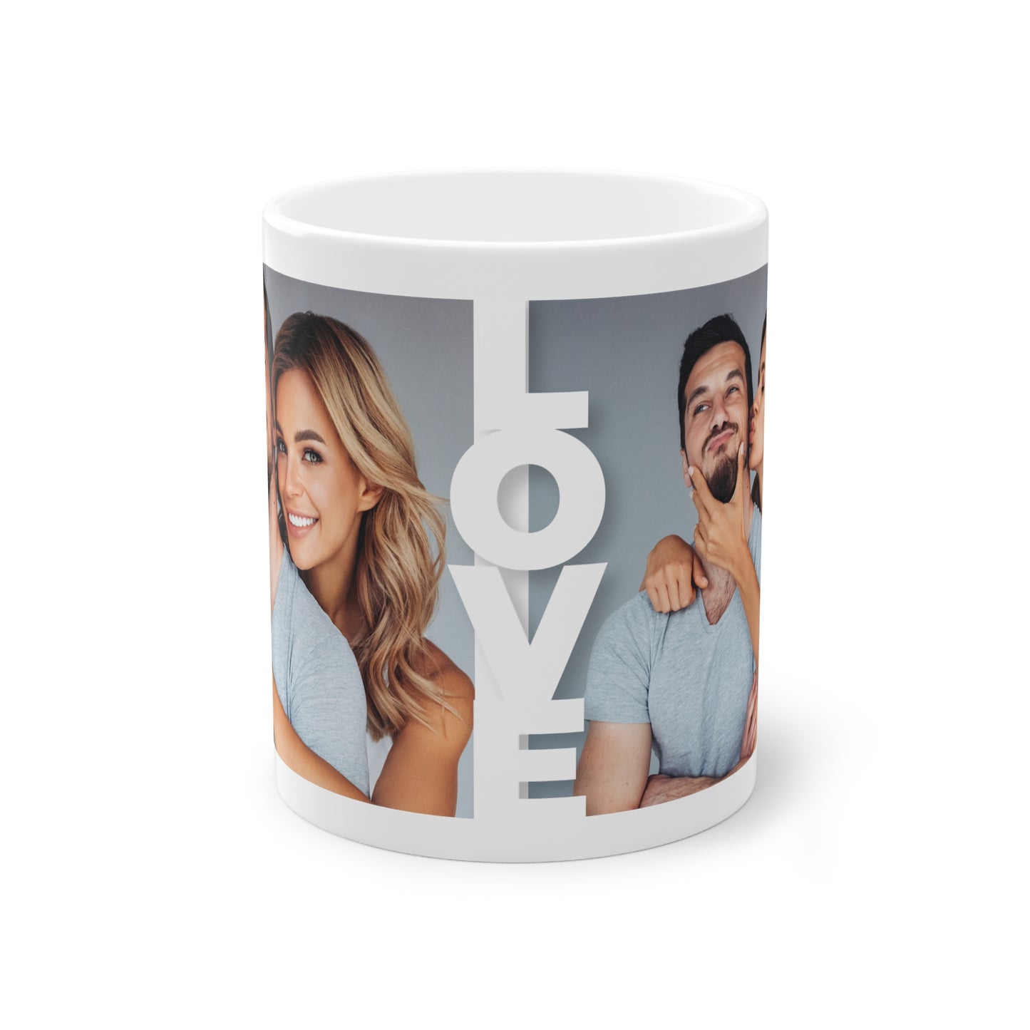Personalised I Love You Photo Mug