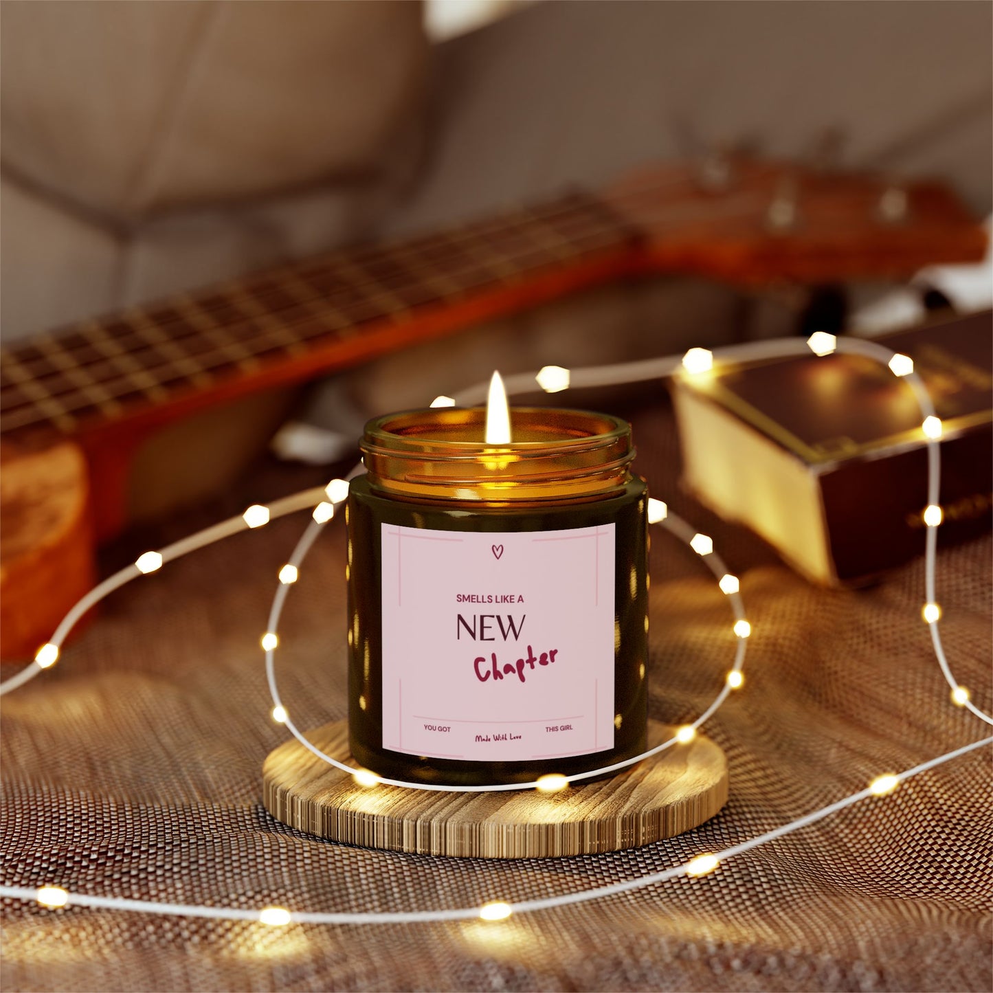 A new chapter candle