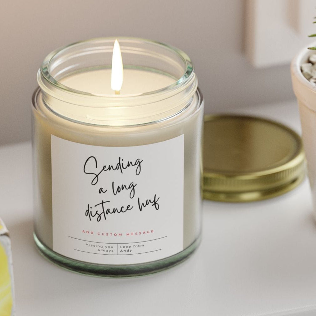 Sending a Long Distance Hug Candle