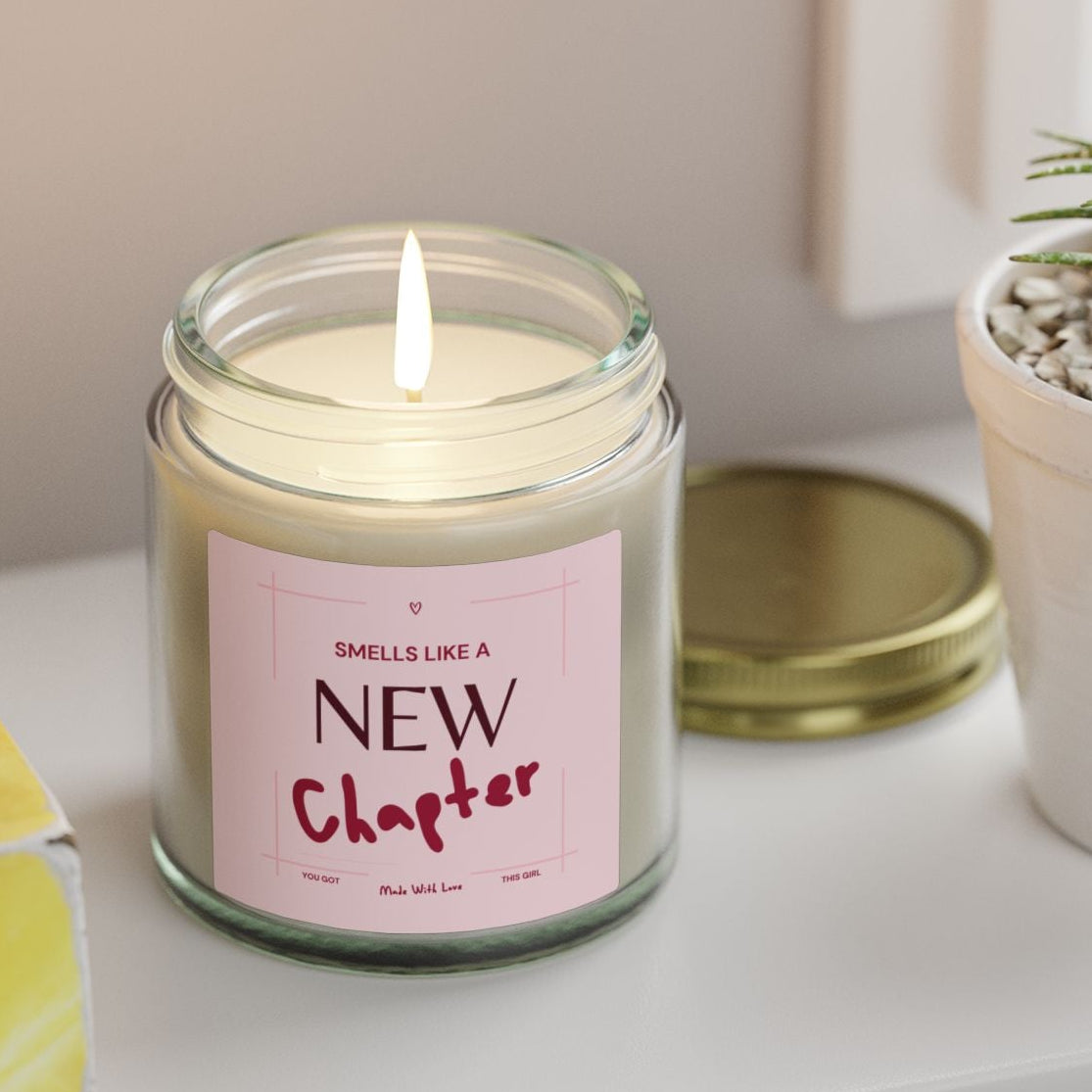 Personalised A New Chapter Candle