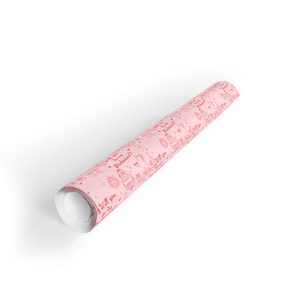 Will you be my Bridesmaid wrapping paper