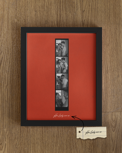 Personalised Photobooth Strip Print ♥️