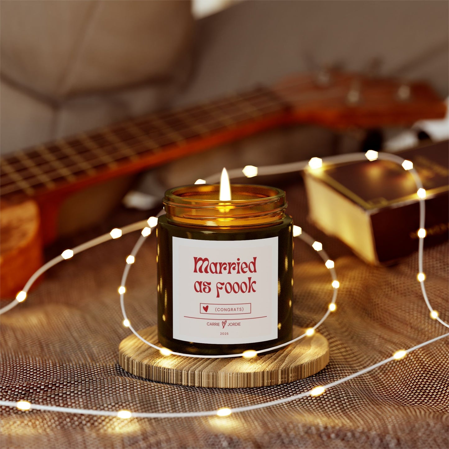 Married as Foook Scented Candle