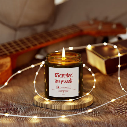 Married as Foook Scented Candle
