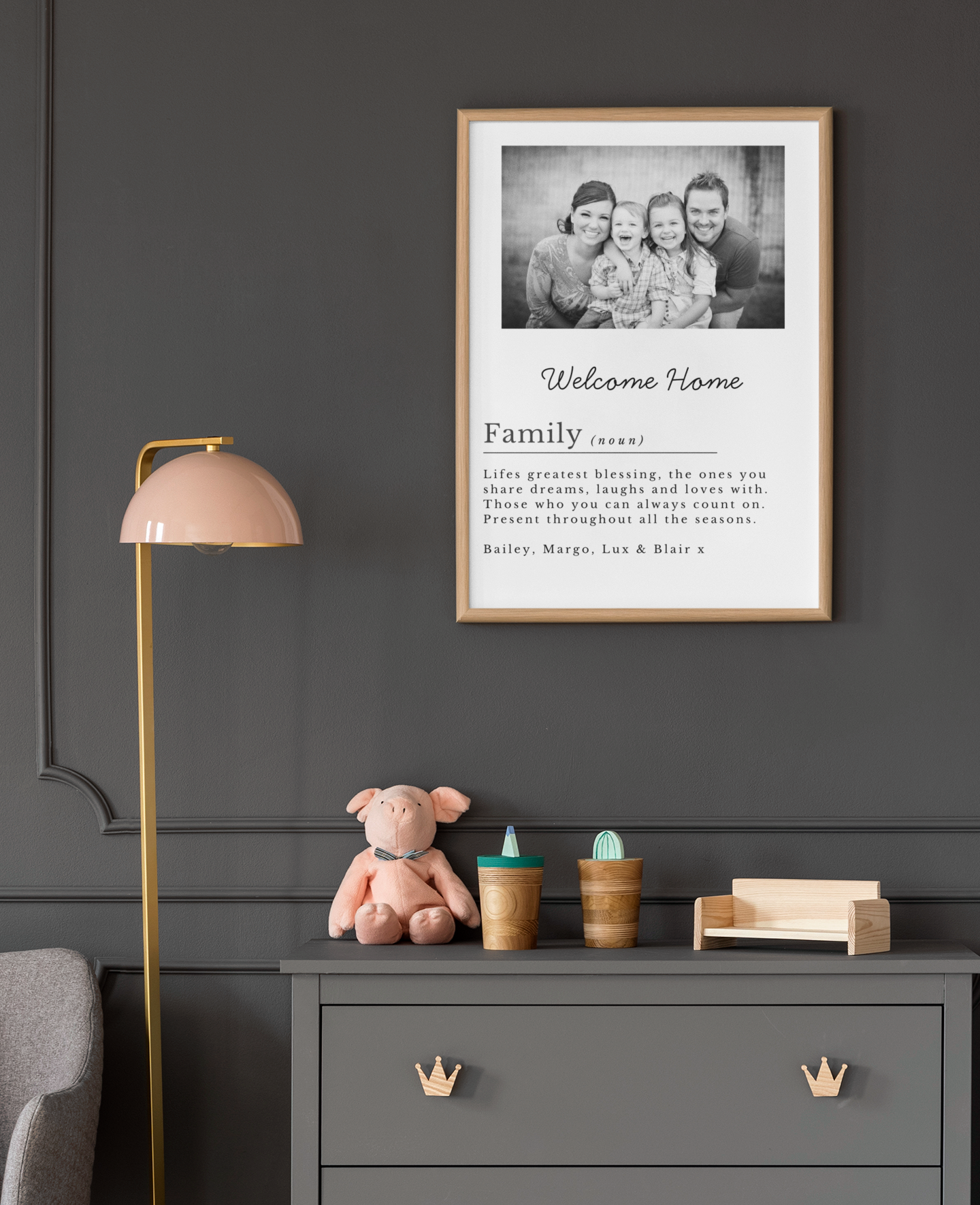 Personalized Family Photo Wall Art