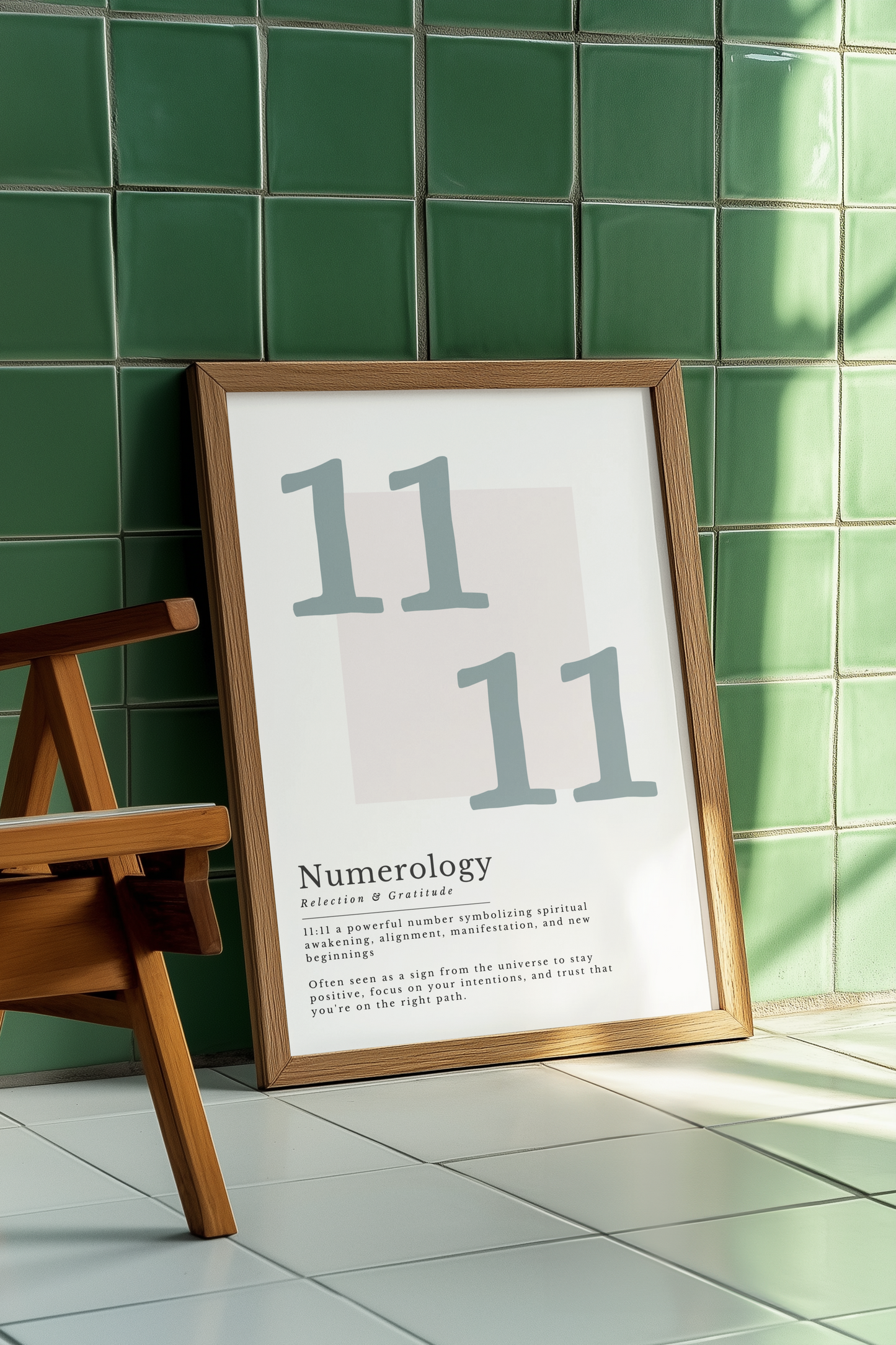 11:11 Numerology Angel Print