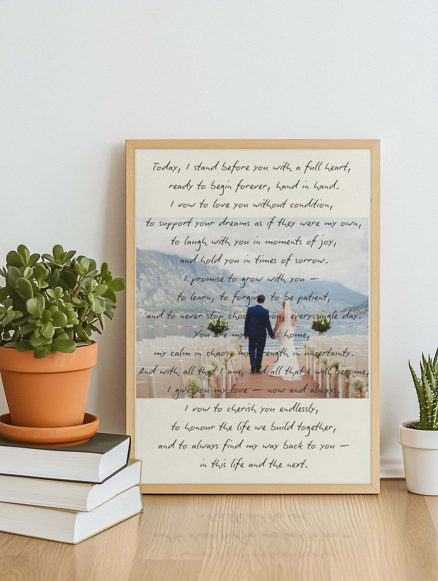 Our Vows - Wedding Anniversary Gift