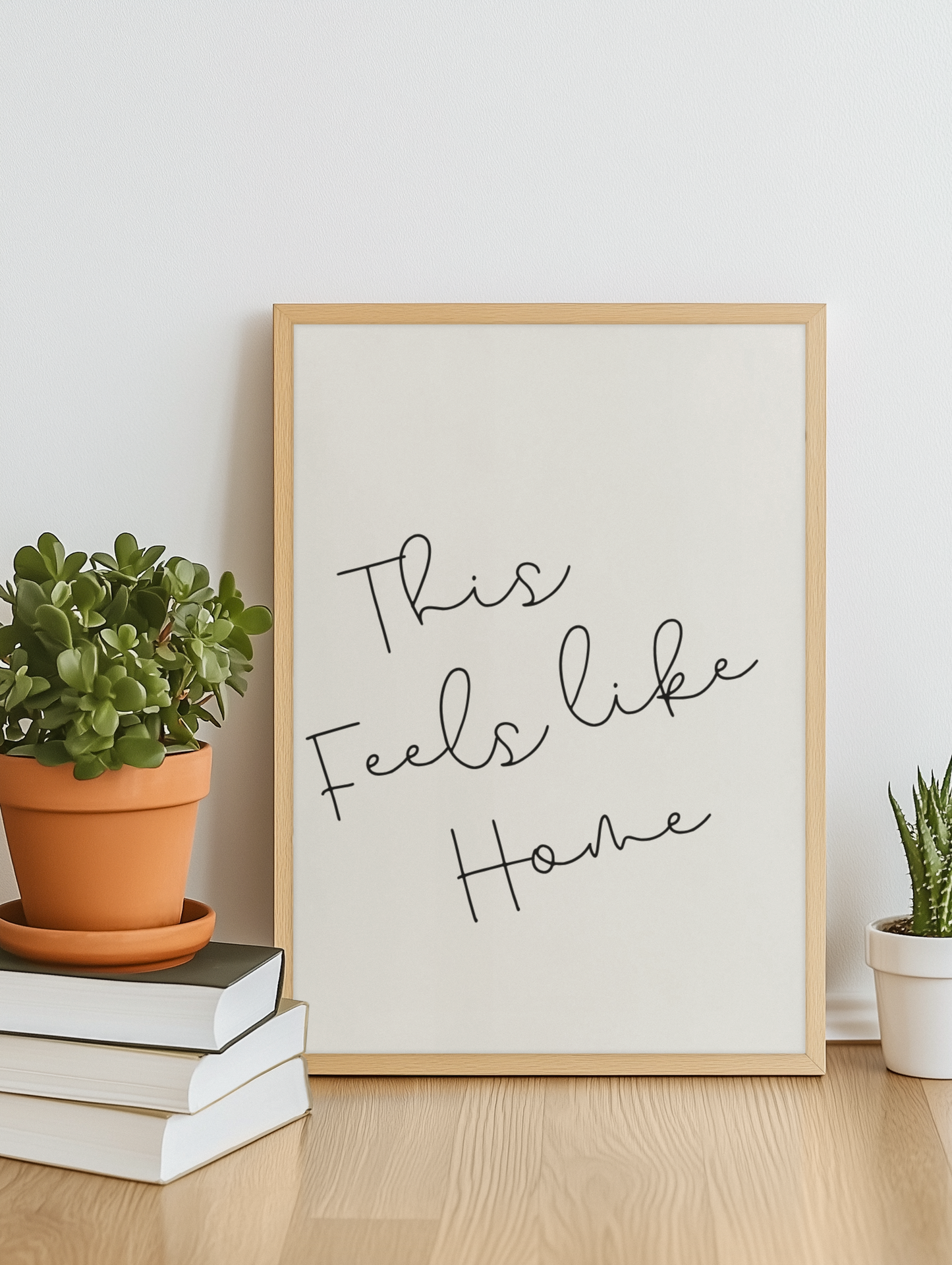 This Feels Like Home – Minimalist Wall Art Print