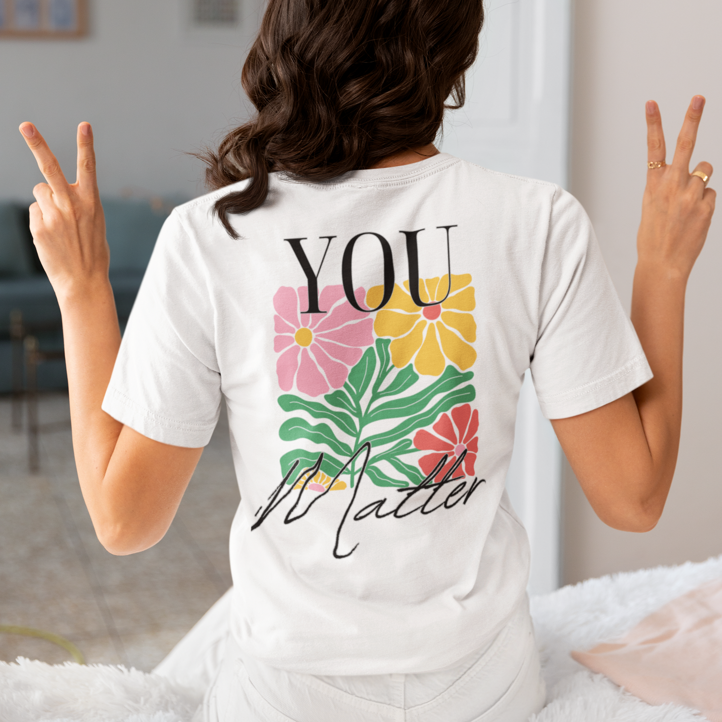 Colourful You Matter Tee 🧡