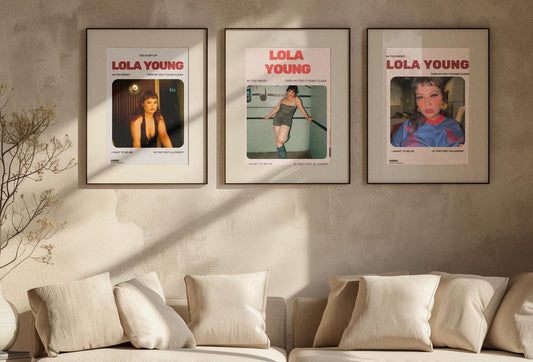 Lola Young, I'm too messy music art print | Album Cover
