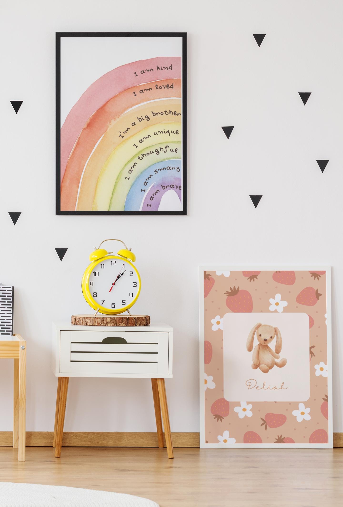 Personalised Children's Positive Affirmation Rainbow