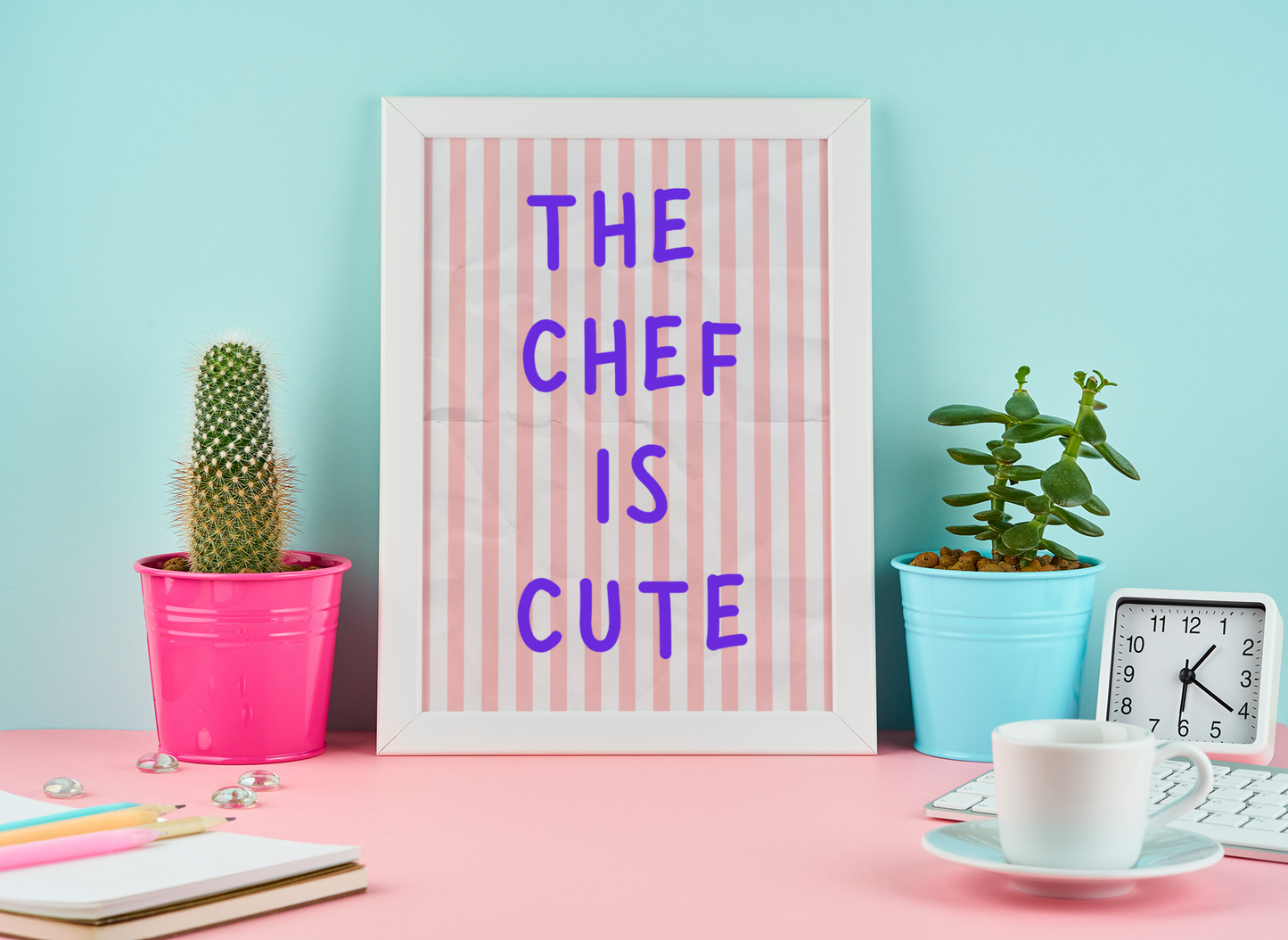 Personalised Sweet Kitchen Wall Art Set