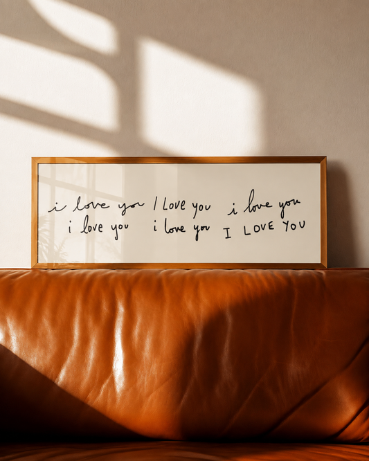 Loved One’s Handwriting Print