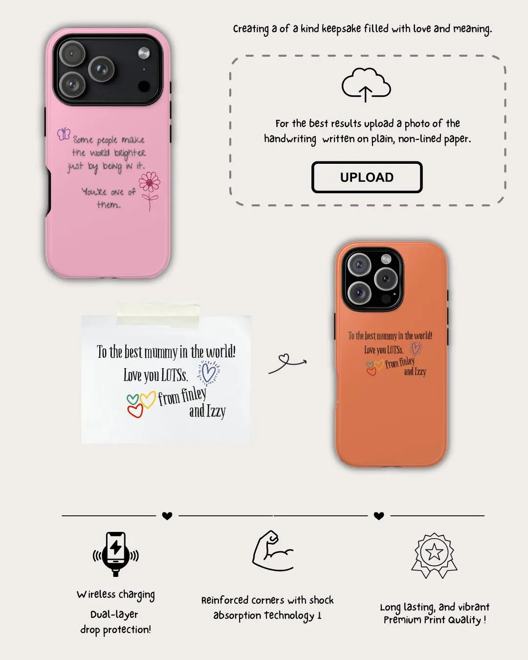 Personalised Handwriting Phone Case