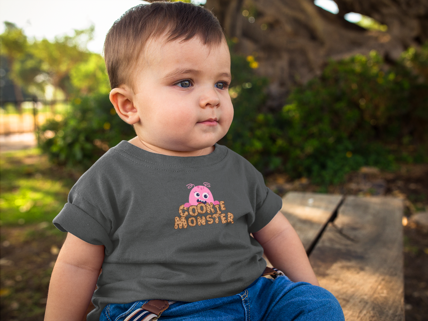 Pink Cookie Monster Children's top