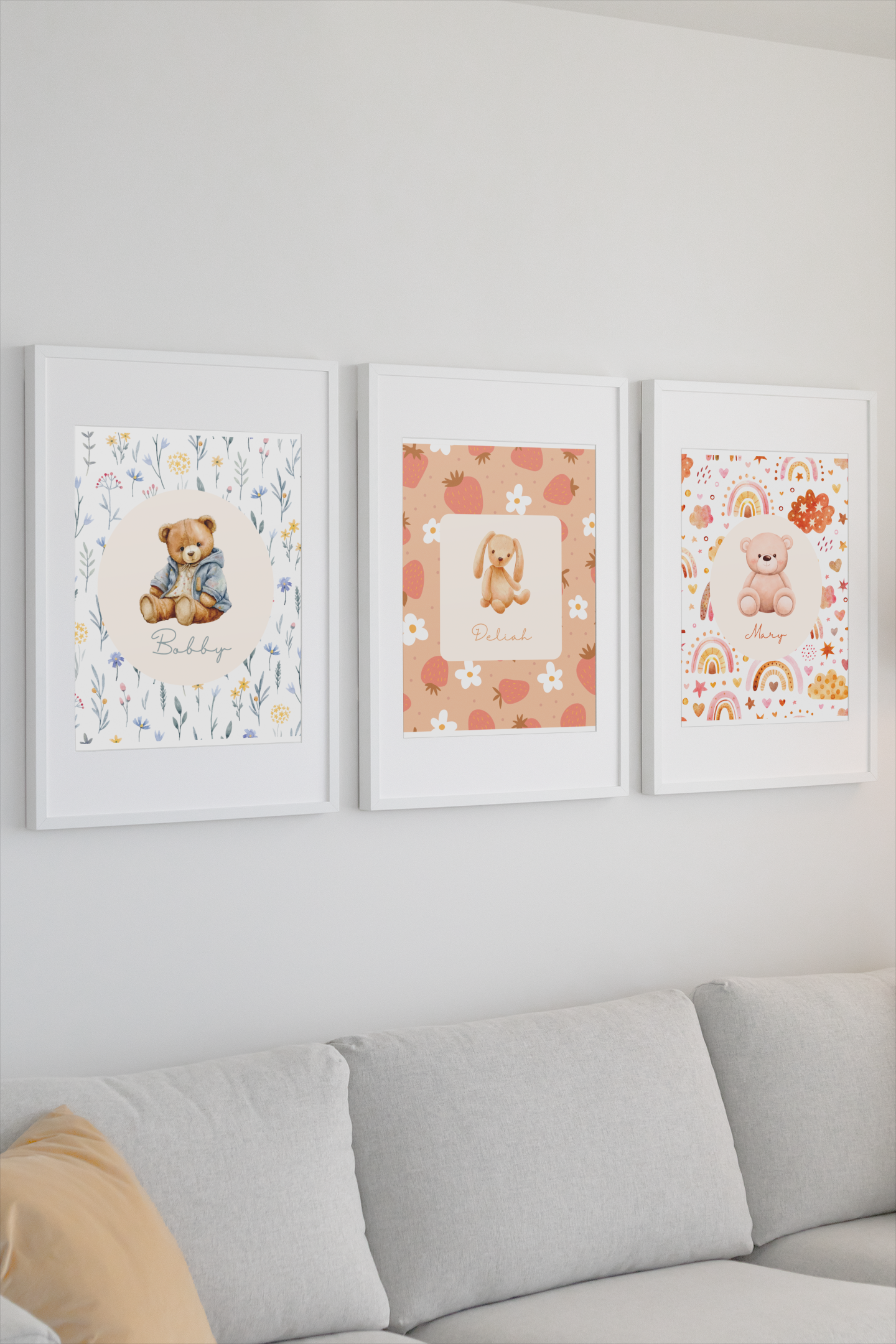 Personalised Baby Name Decor 🤍