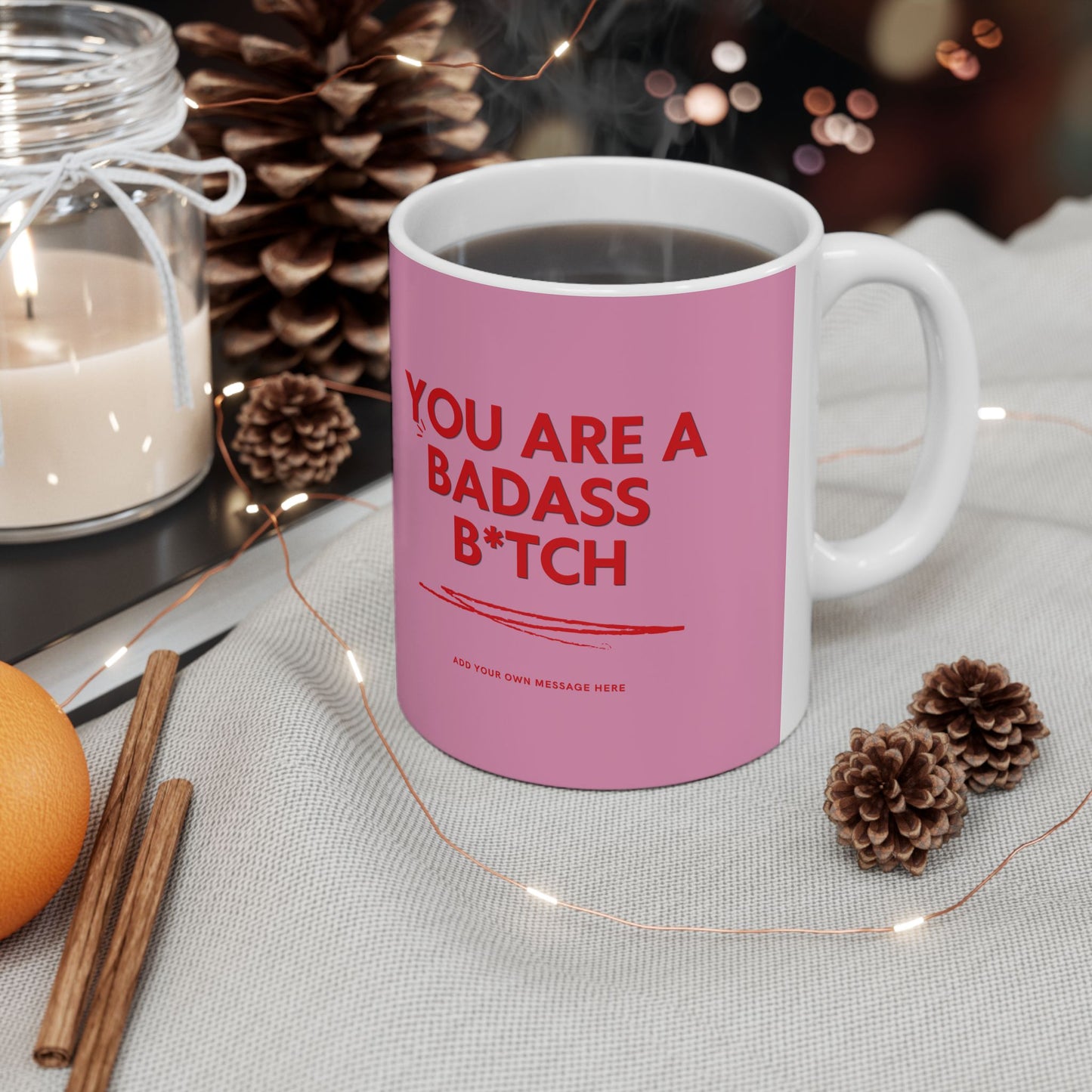 You're a Badass Bitch Personalised Cup
