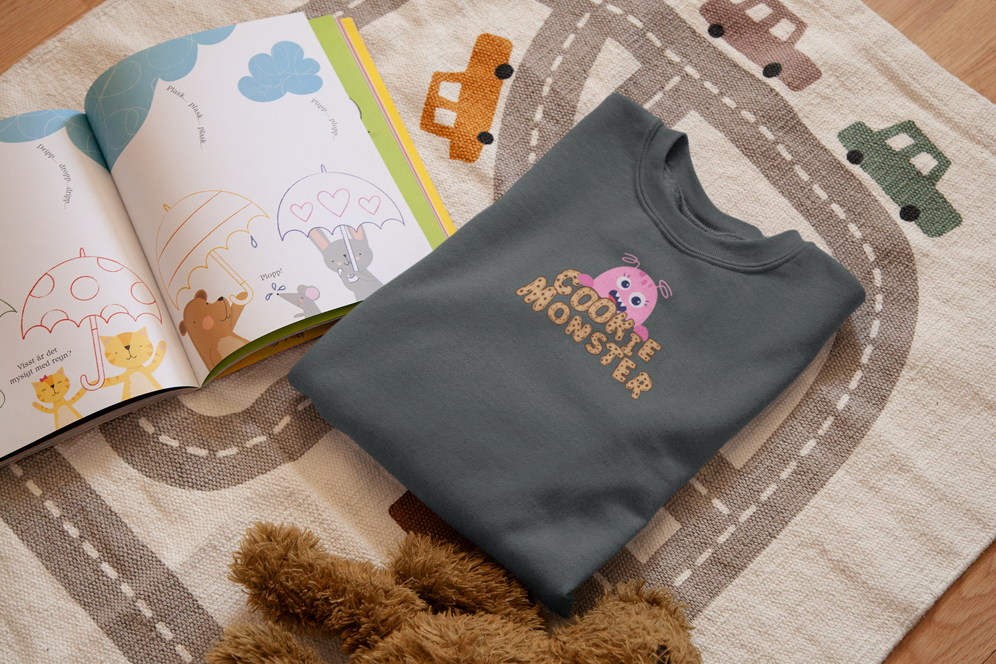 Pink Cookie Monster Children's top
