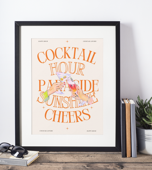Cocktail Hour Print