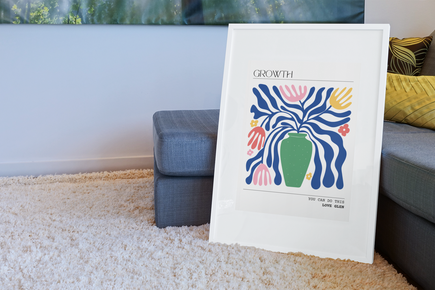 Growth | Personalised Botanical Art Print