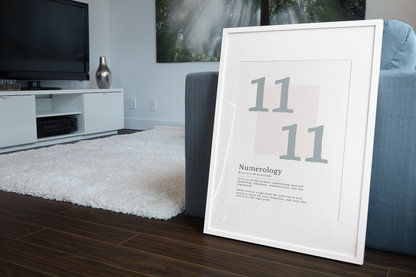 11:11 Numerology Angel Print