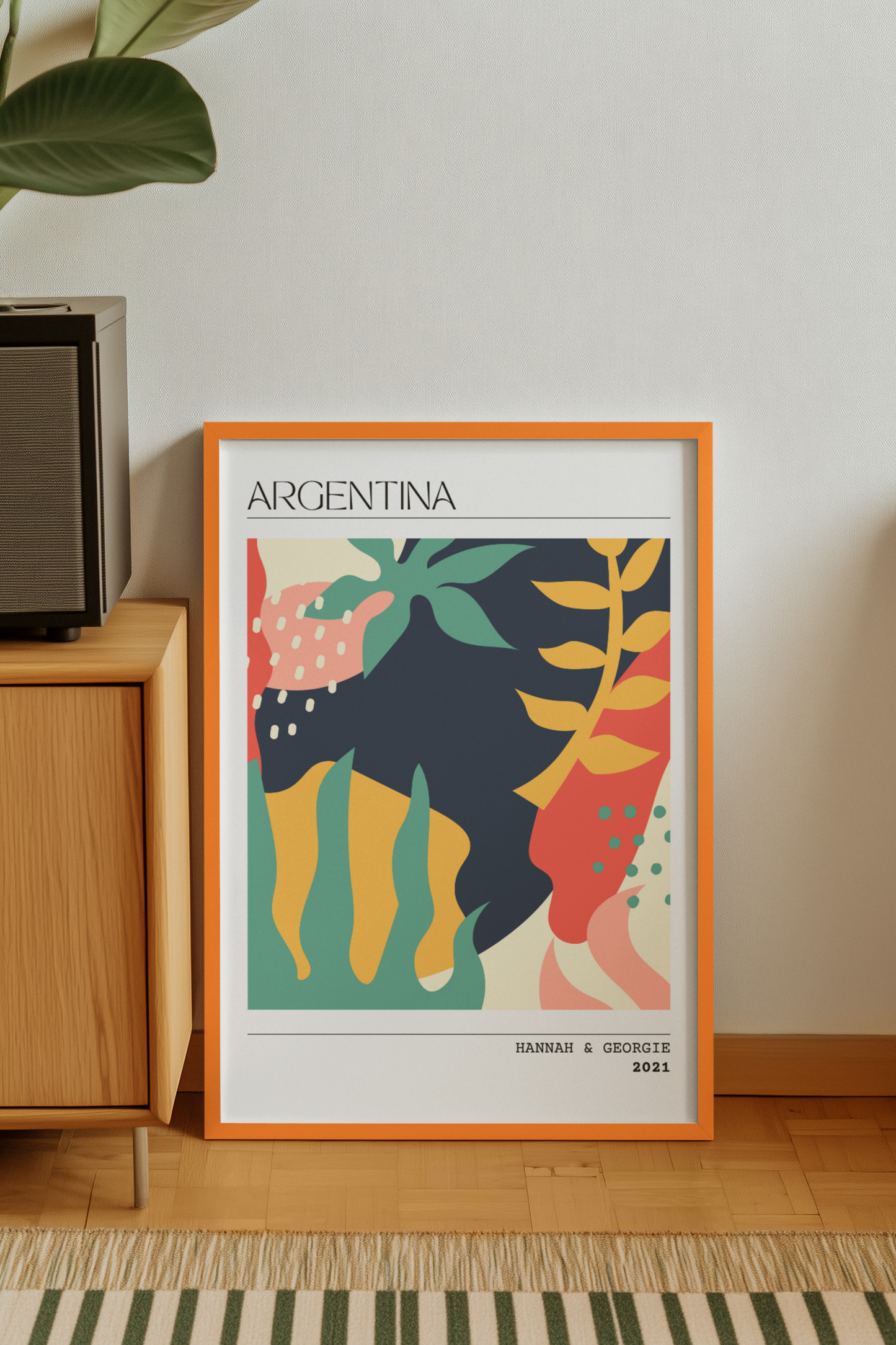 Personalized Abstract Print