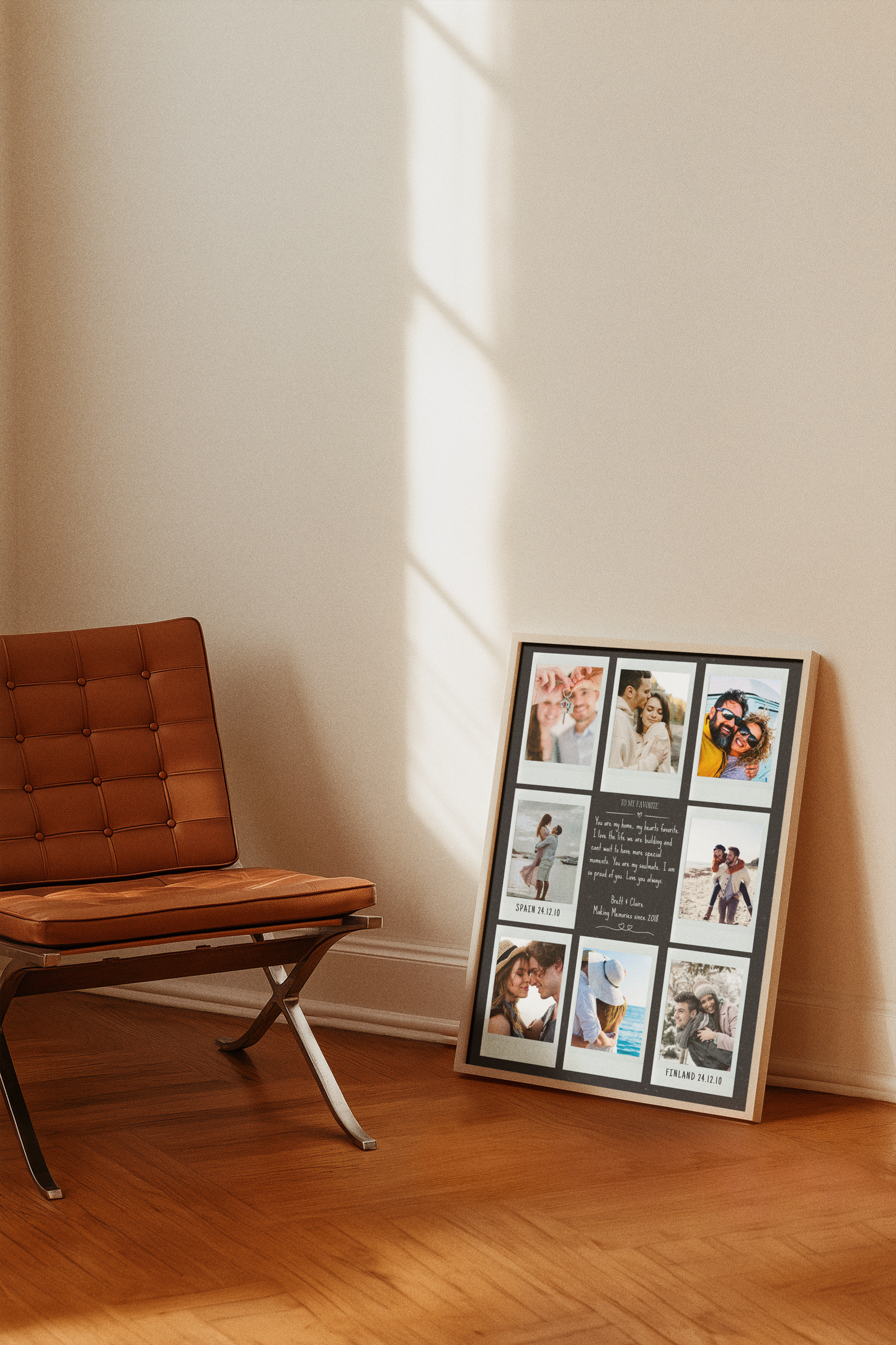 Personalised Couples Collage Photo Print