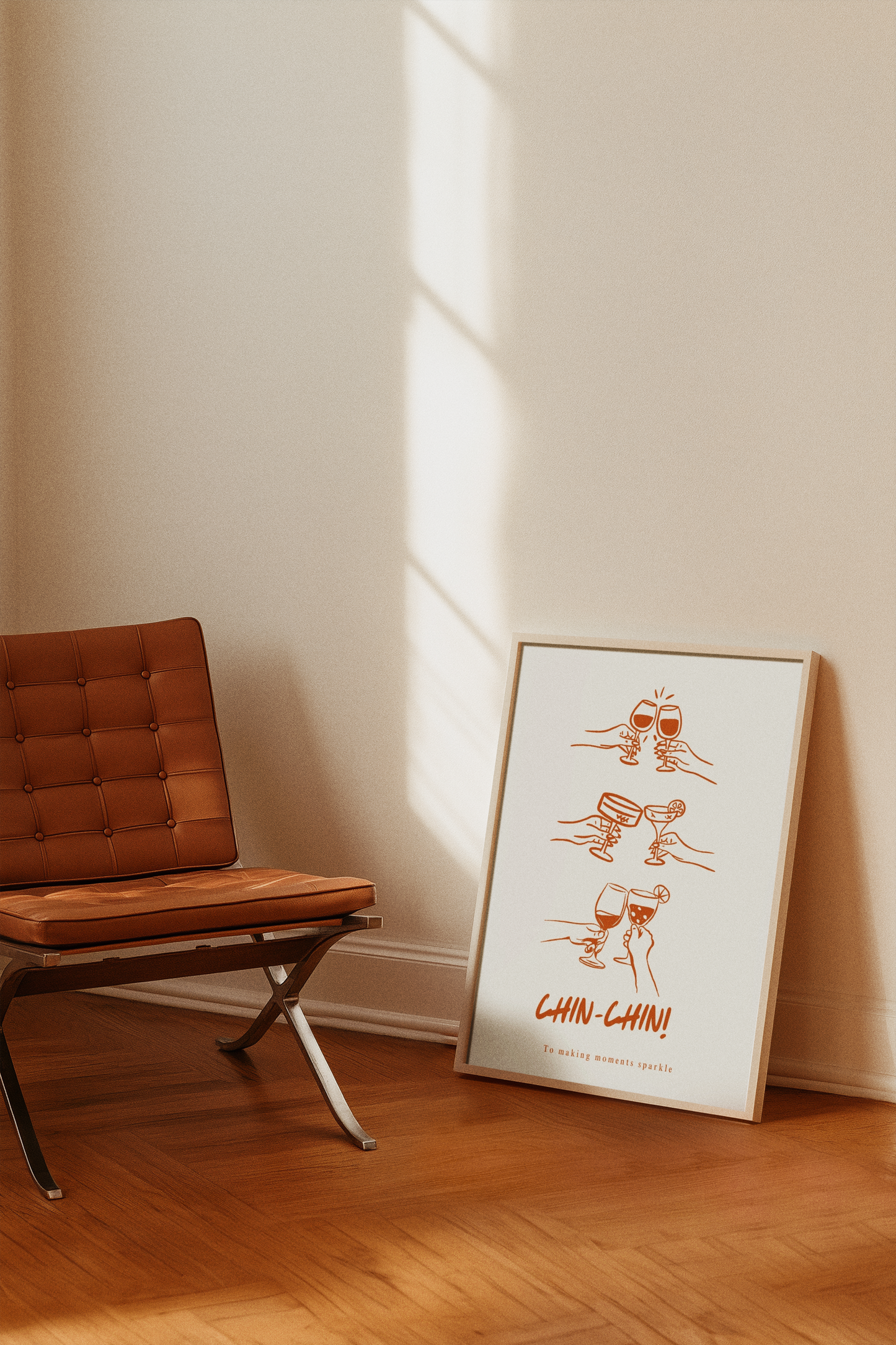 Chin Chin | Fun Cocktail Print