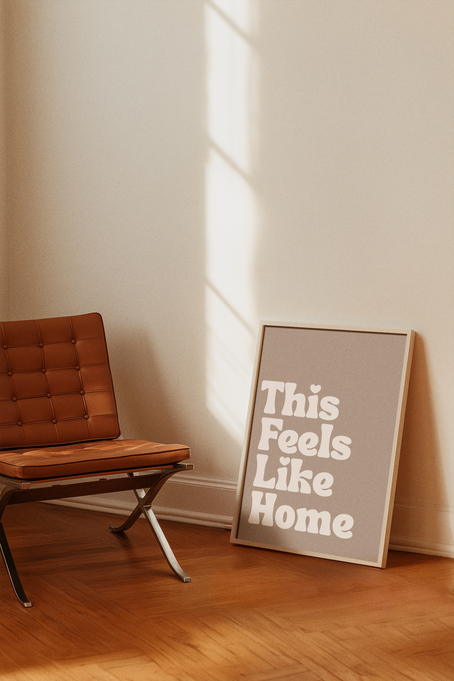 This Feels Like Home - Scandinavian Art Print