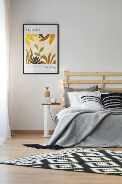 Portugal Serenity - Personalised Botanical Art Print